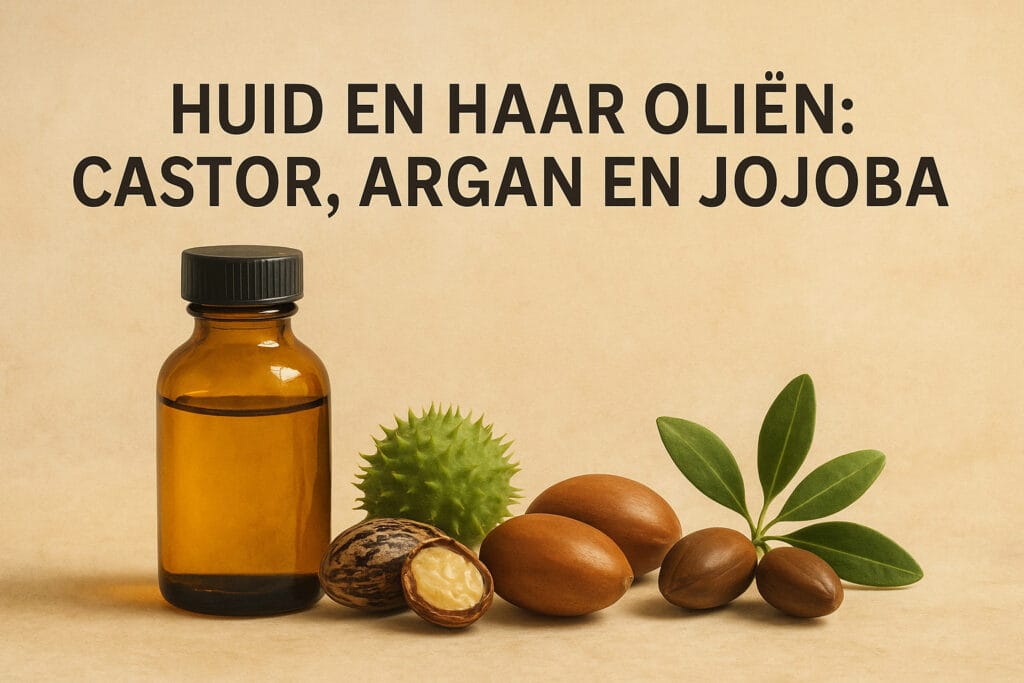 Wil je alles weten over de positieve effecten van jojobaolie, arganolie en castorolie