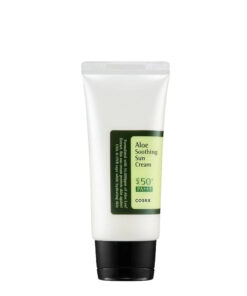 COSRX Aloe Soothing Sun Cream SPF50 50ml – zonbescherming met aloë vera zonder white cast