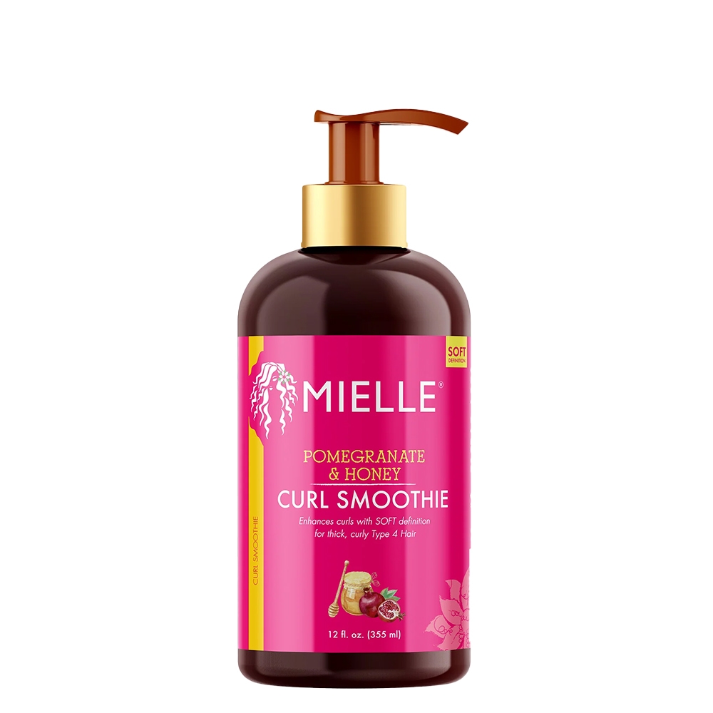 Mielle Pomegranate & Honey Curl Smoothie 355ml – verzorgende smoothie voor krullend haar