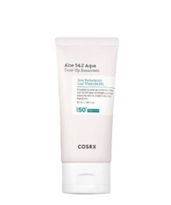 COSRX Aloe Aqua Tone-up Sunscreen – hydraterende SPF50+ zonnebrand met aloe vera en tintcorrectie