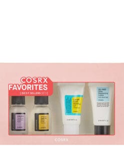 COSRX Favorites Best Sellers Set – Mini skincare set met toner, essence, cleanser en moisturizer