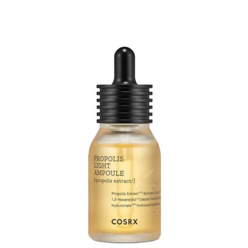 COSRX Full Fit Propolis Light Ampoule 30ml – Lichte glow-ampoule met propolisextract voor hydratatie en kalmering