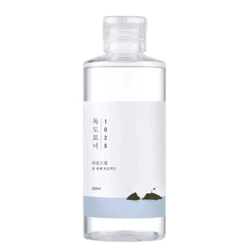Round Lab 1025 Dokdo Toner – hydraterende toner met mineralen en milde exfoliatie