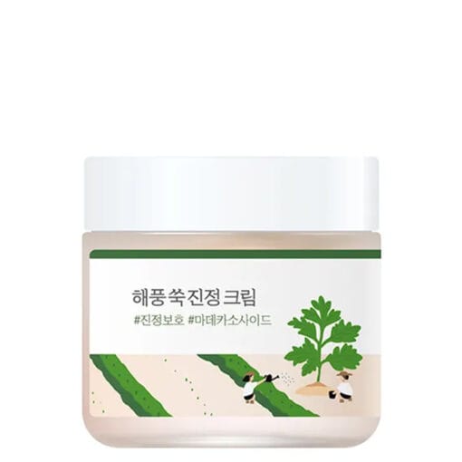 Round Lab Mugwort Calming Cream – kalmerende crème met bijvoetextract en Madecassoside