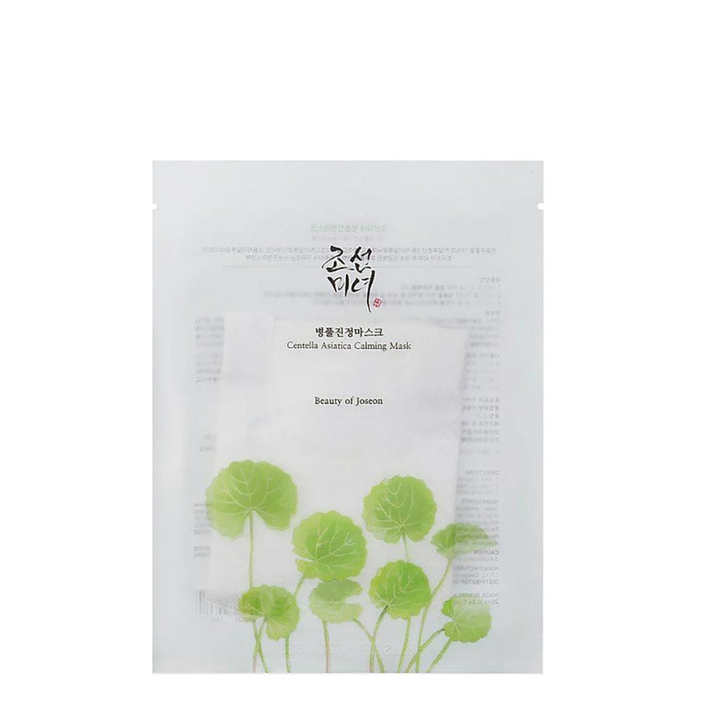 Beauty of Joseon Centella Asiatica Calming Mask – hydraterend sheetmasker dat roodheid vermindert en de huidbarrière versterkt