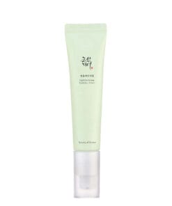 Beauty of Joseon Light On Serum: Centella + Vita C 30ml – lichtgewicht, transparant serum in pompflacon; snel intrekkende, niet-plakkerige textuur