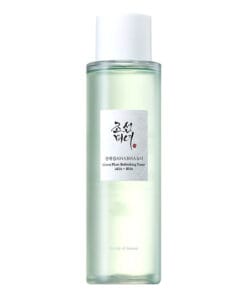 Beauty of Joseon Green Plum Refreshing Toner AHA + BHA 150ml – heldere, lichte toner in fles; zachte, verfrissende textuur voor dagelijkse glow