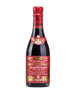 Giuseppe Giusti Balsamico 3 Gold Medals 250ml – authentieke Aceto Balsamico di Modena I.G.P. in champagnotta fles